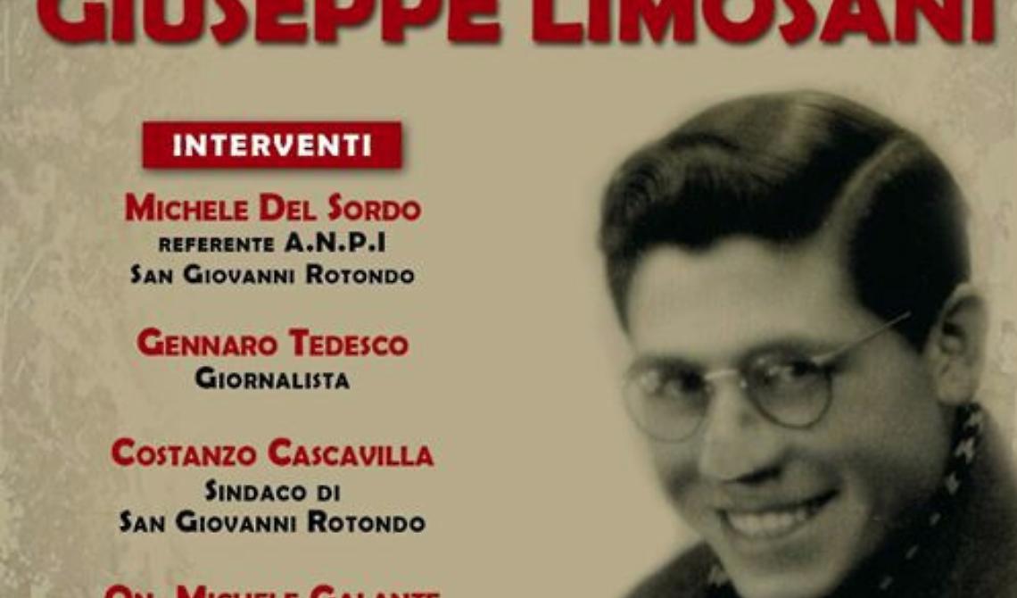 San Giovanni Rotondo, l'ANPI ricorda il partigiano Limosani