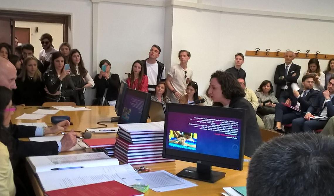 UniFg, dal nuoto alla cattedra: Elena Di Liddo è dottoressa in Scienze delle attività motorie e sportive