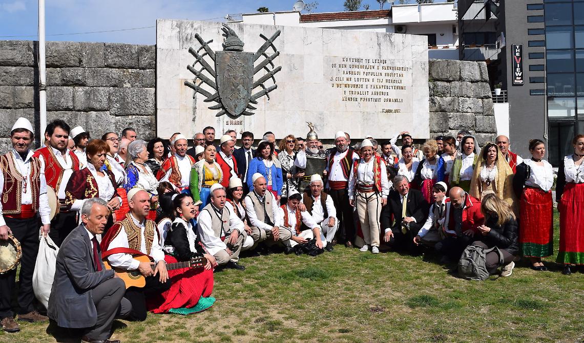 Albanesi di Foggia riuniti nel nome di Skanderbeg