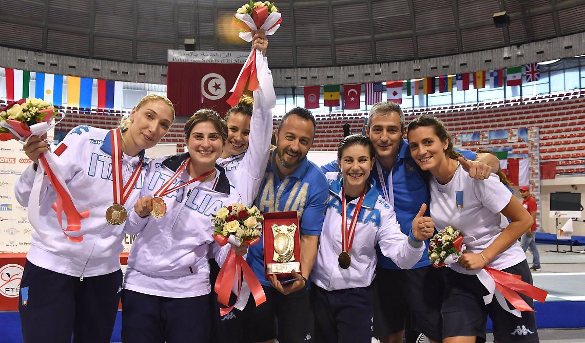 Martina vale oro anche a Tunisi per la Coppa del Mondo di Sciabola femminile