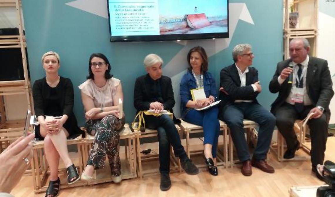 Lo sguardo all'appennino di Sammartino al Salone del libro di Torino