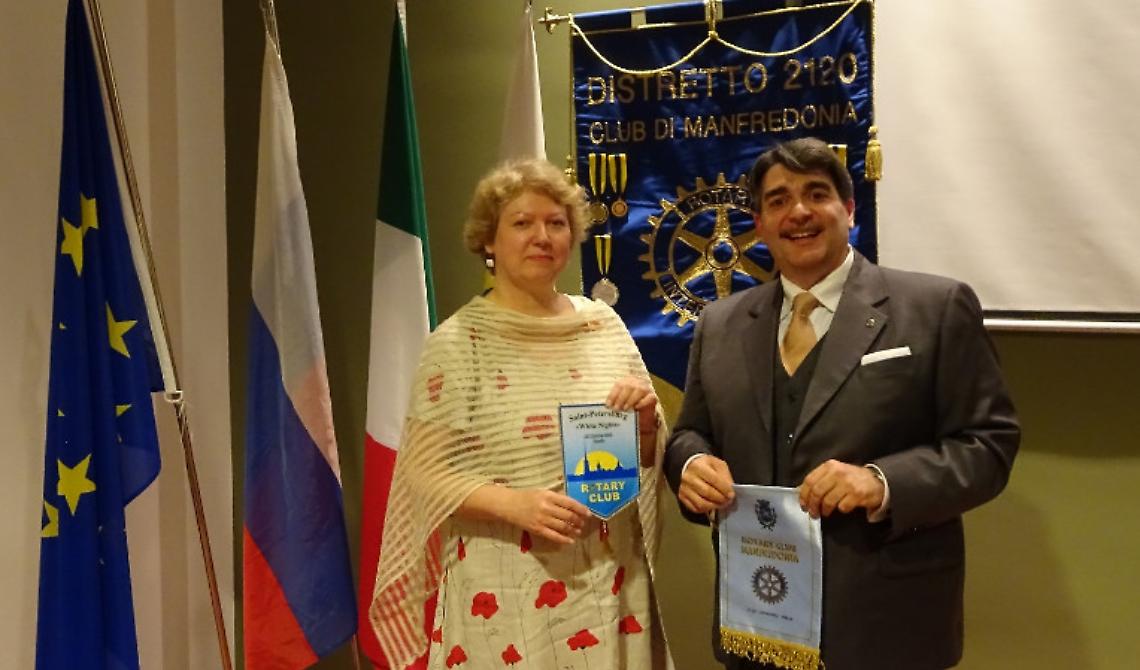 I rotariani di San Pietroburgo e Perm in visita a Manfredonia