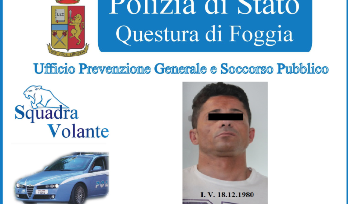 Rapina alla Banca Popolare di Puglia e Basilicata ma all'uscita trova le Volanti: arrestato 37enne