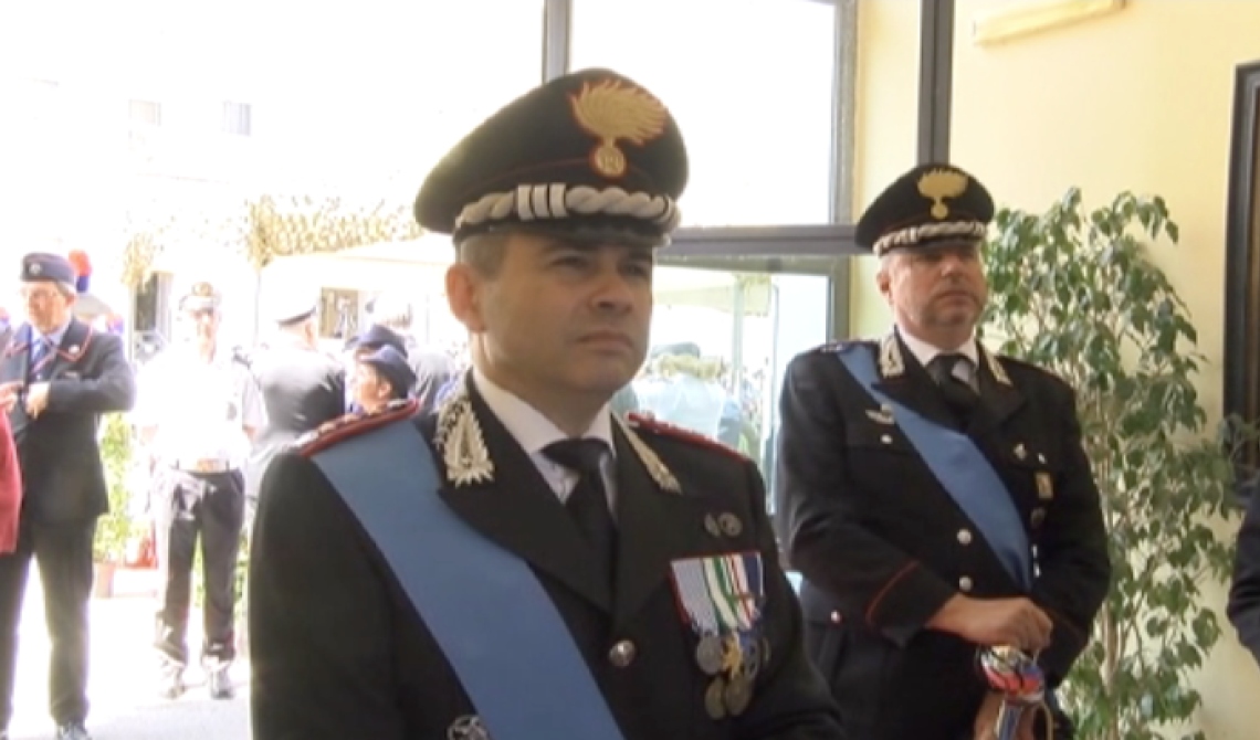 Festa dell'Arma, il colonnello Marco Aquilio: «Chiamiamola con suo vero nome: Mafia. Solo guardandola negli occhi saremo in grado di combatterla»