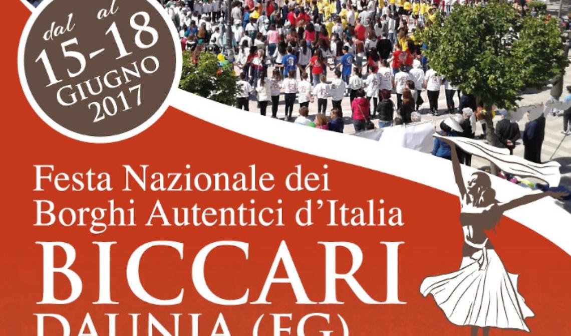 Dal 15 al 18 giugno "Biccari capitale dei Borghi Autentici d’Italia. Lunedì, a Foggia, la presentazione della "festa nazionale" 