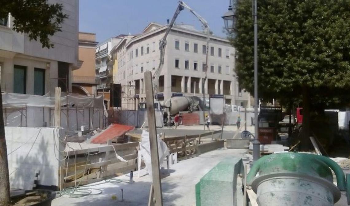 Matera, strade nel centro pronte per la vigilia della Bruna