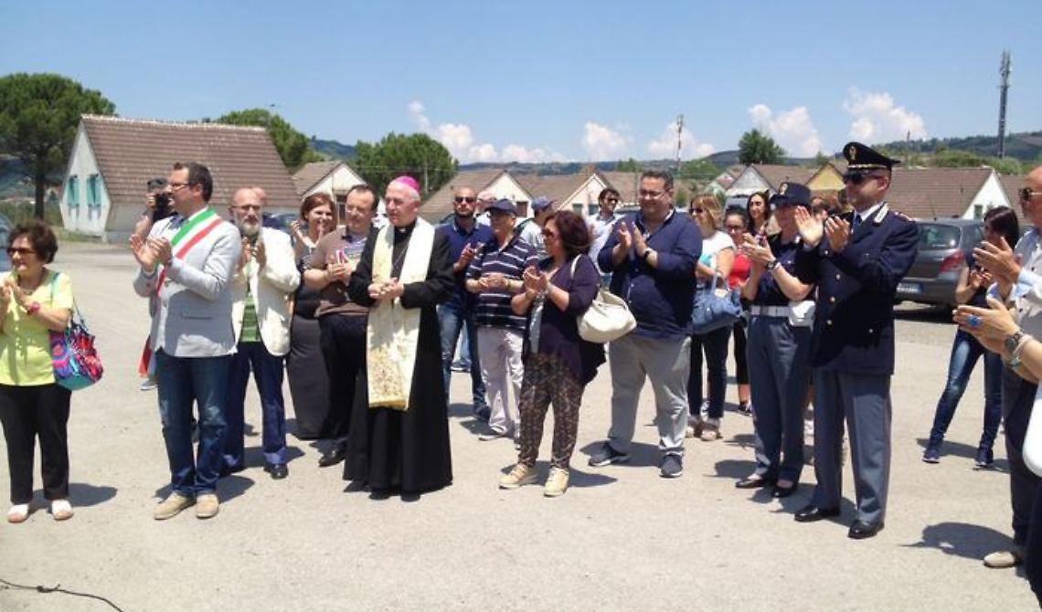 Potenza, il rione senza toponomastica ora ha la sua piazza dell'Amicizia