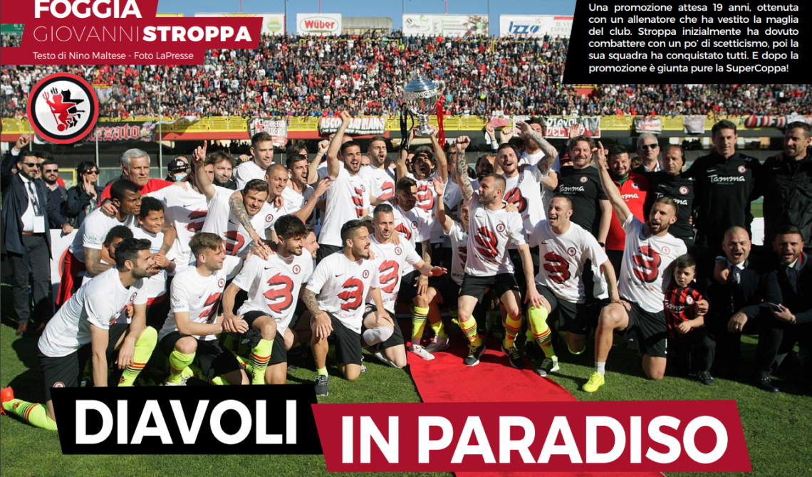 Foggia Calcio, Stroppa si racconta a "B Magazine"