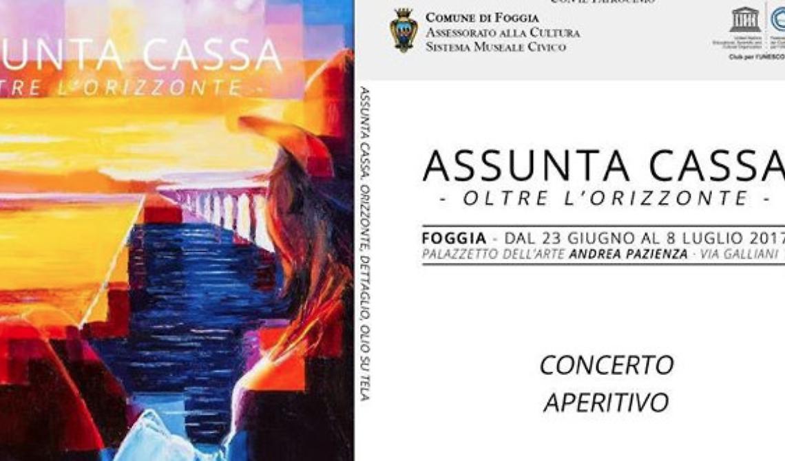 Foggia, per Assunta Cassa "Oltre l'orizzonte" c'è un concerto aperitivo 