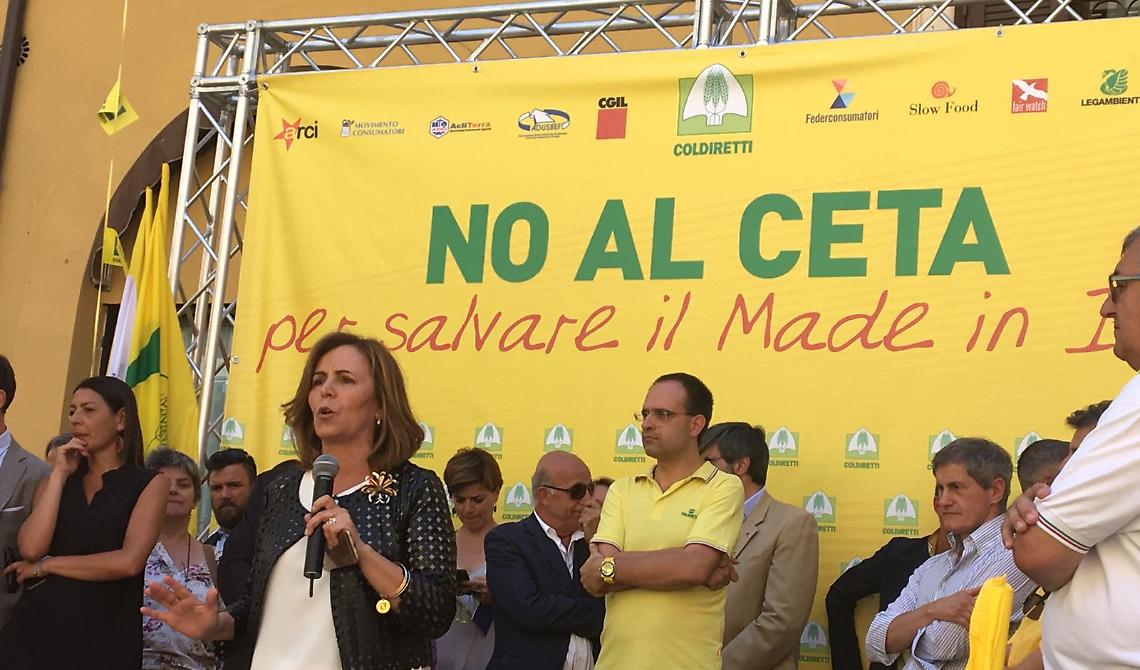 CETA, Mongiello: «Il patto tra Europa e Canada firma l'atto di morte della nostra agricoltura»