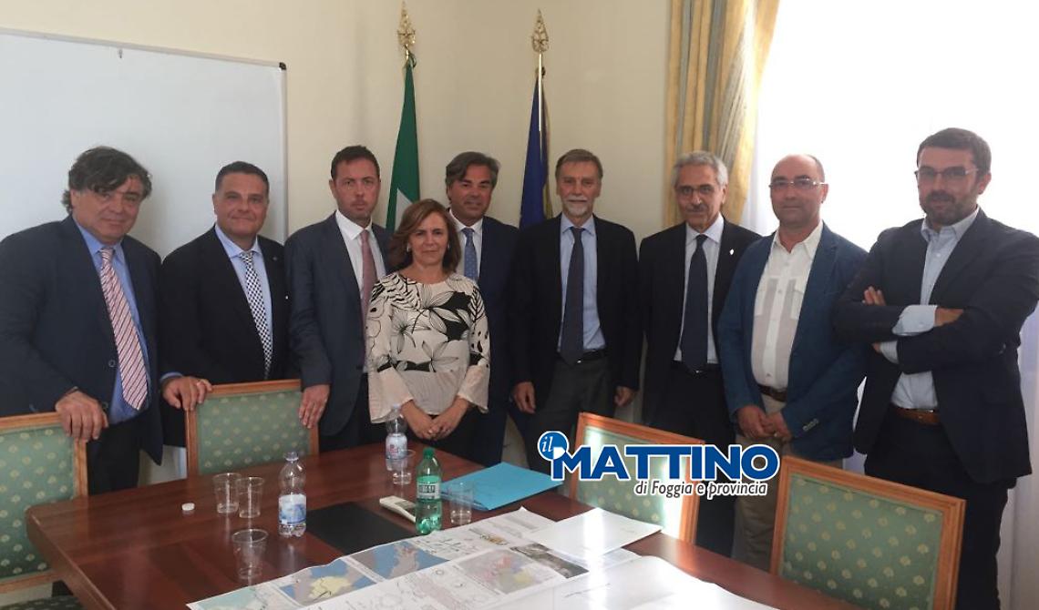 Delrio apre alla seconda stazione di Foggia