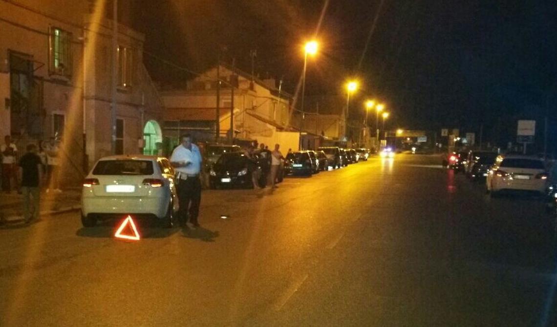 Via Lucera, 37enne investito mentre  era a spasso con il cane: è grave