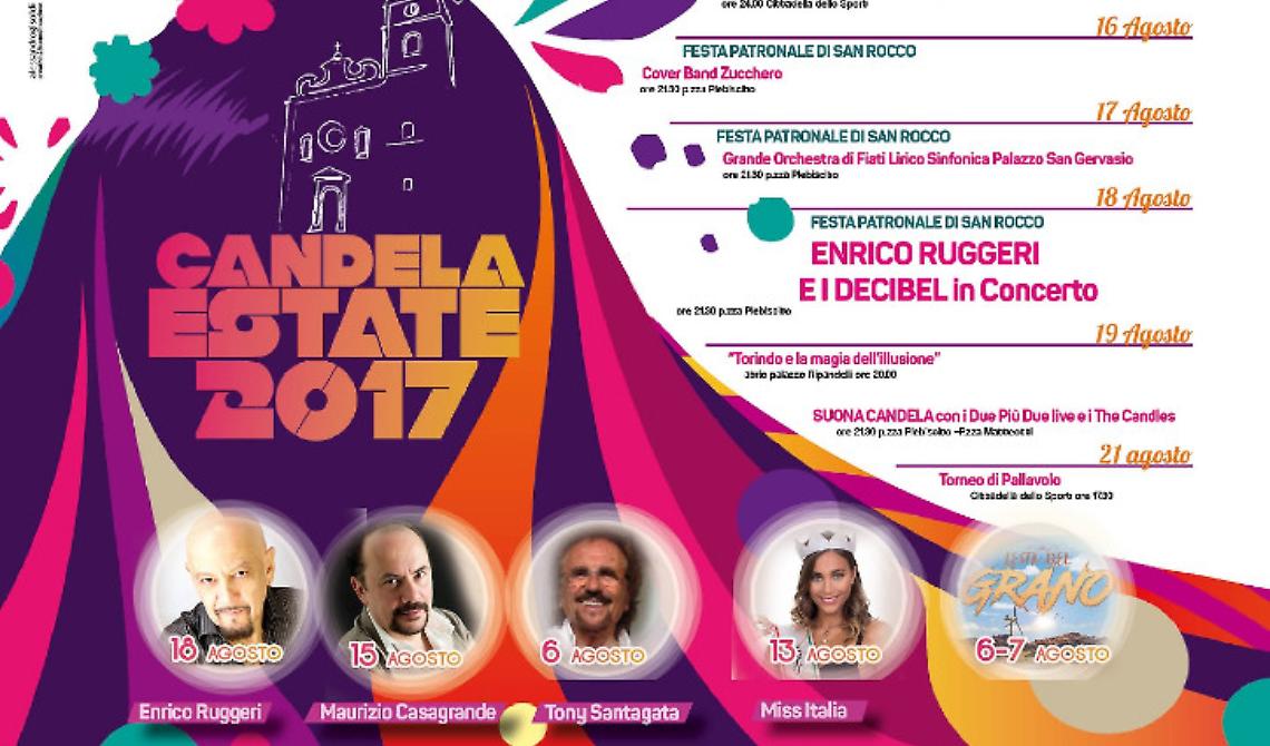 Candela Estate 2017 all'insegna del divertimento e della cultura