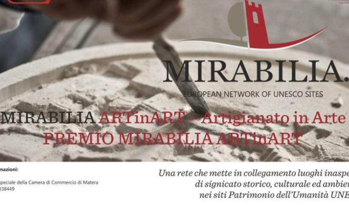 Matera, Mirabilia premia l'artigianato dei siti Unesco