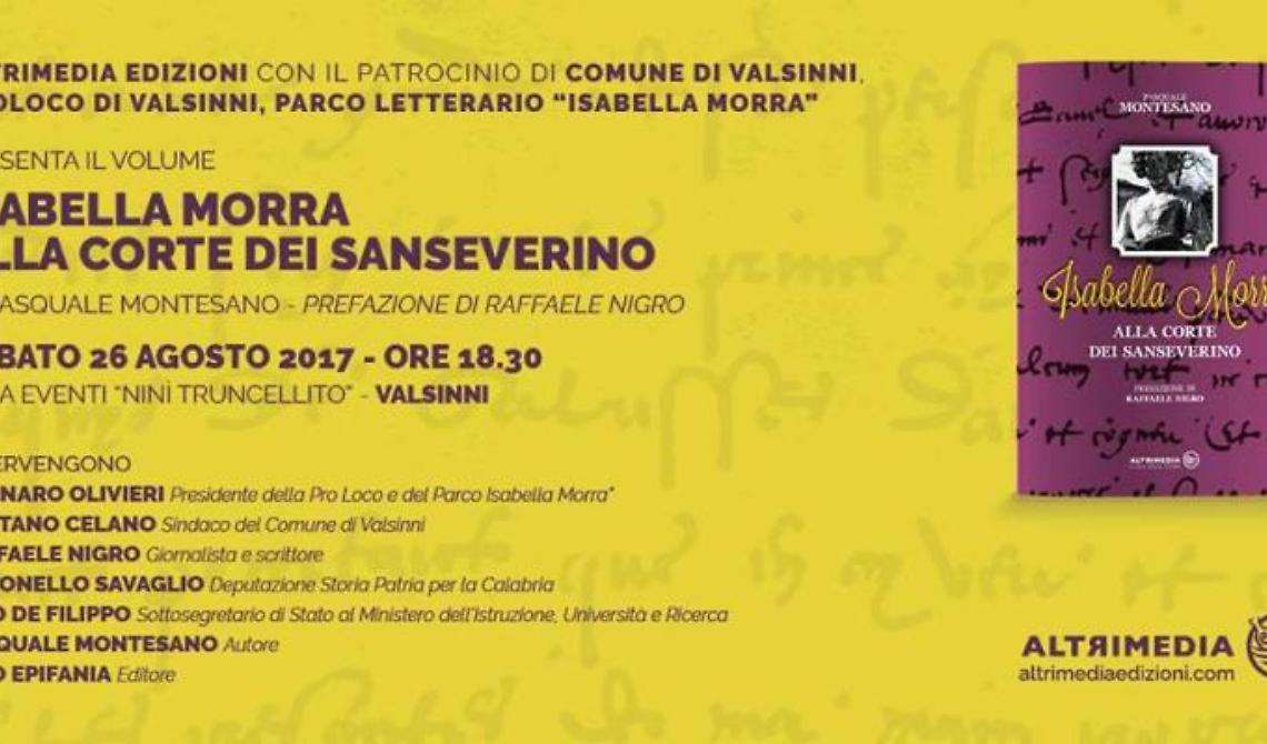 Valsinni presenta Isabella Morra alla corte dei Sanseverino