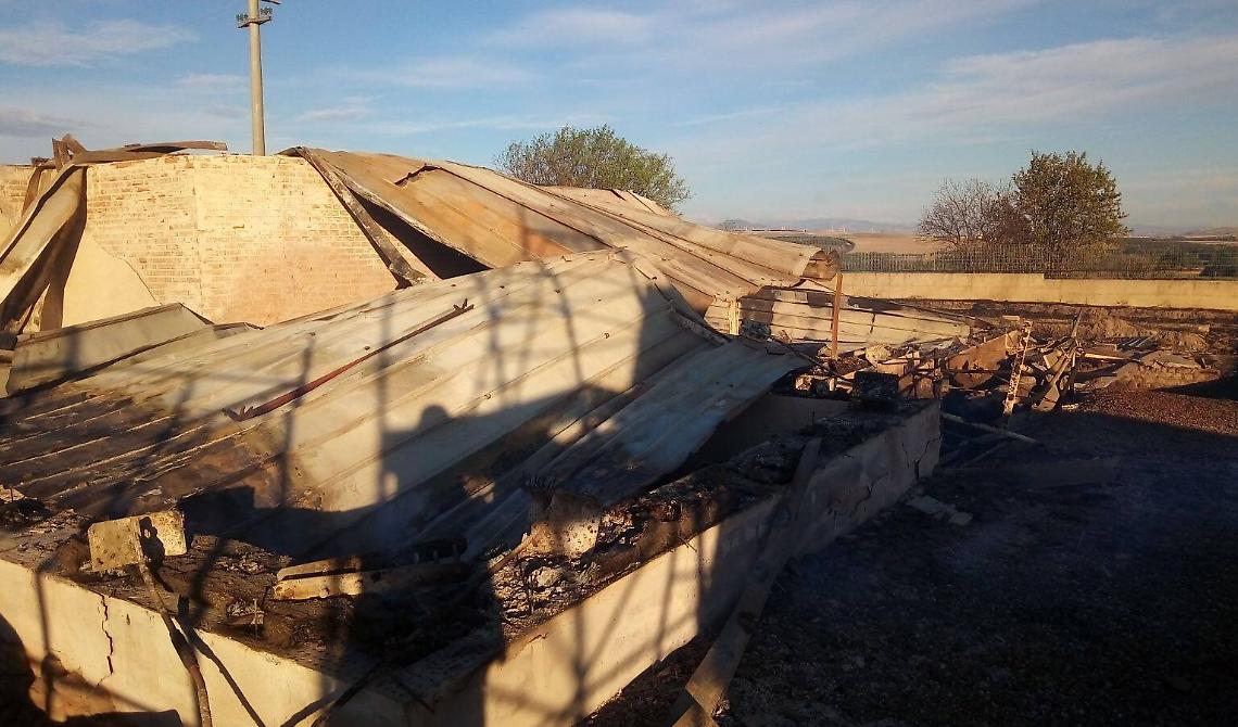 Ascoli Satriano: incendio sito archeologico di "Faragola": rogo di natura accidentale 