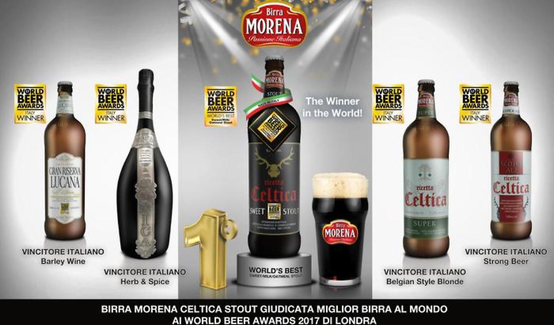 Birra Morena Celtic è la numero uno al mondo
