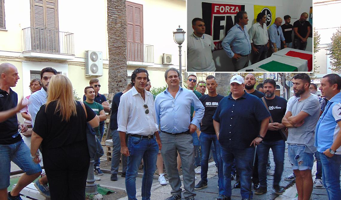 Forza Nuova e Lotta Studentesca "prendono casa" a Foggia