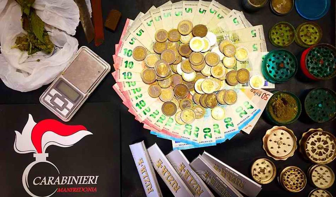 Manfredonia, 23enne gestiva un "bazar" dello spaccio: arrestato 