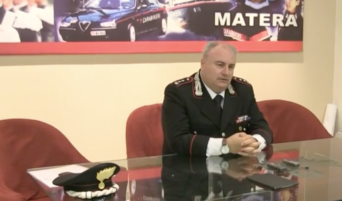 Matera, cambio al vertice dell'Arma: Fabiani lascia il posto a Sighinolfi