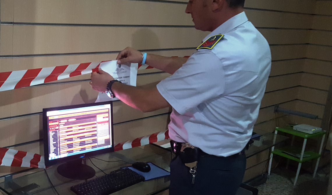 Guardia di Finanza: contrasto al fenomeno del gioco illegale e delle scommesse clandestine