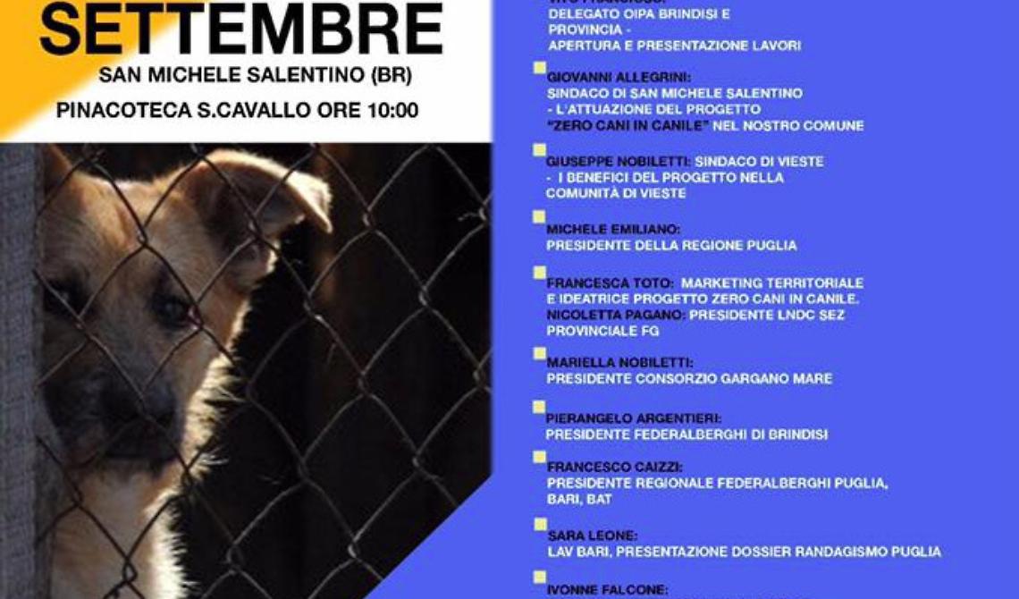 "Zero cani in canile", il progetto nato a Vieste piace anche ai sindaci brindisini  