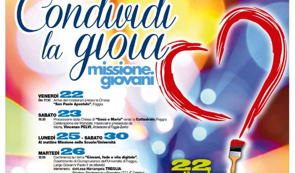 Il Vangelo portato a Foggia e in Capitanata: 200 seminaristi vengono per parlare ai giovani 
