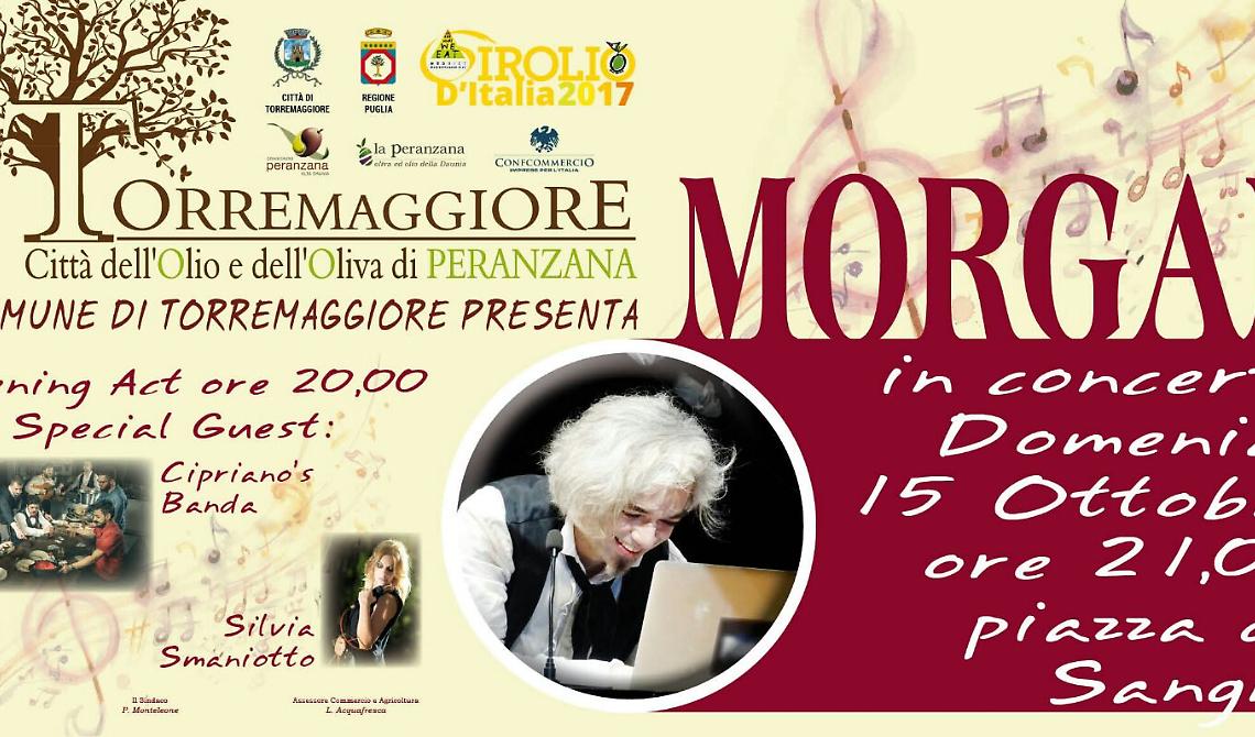 Girolio 2017 a Torremaggiore, domani gran finale con Morgan in concerto