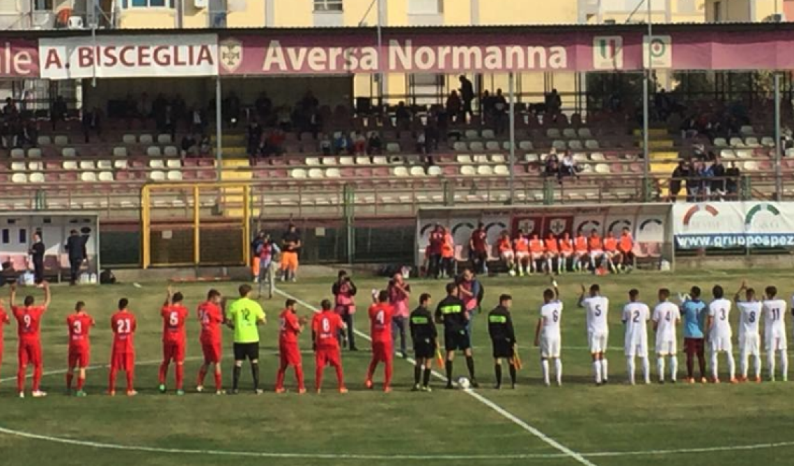 Primo stop per i rossoblù con l'Aversa Normanna