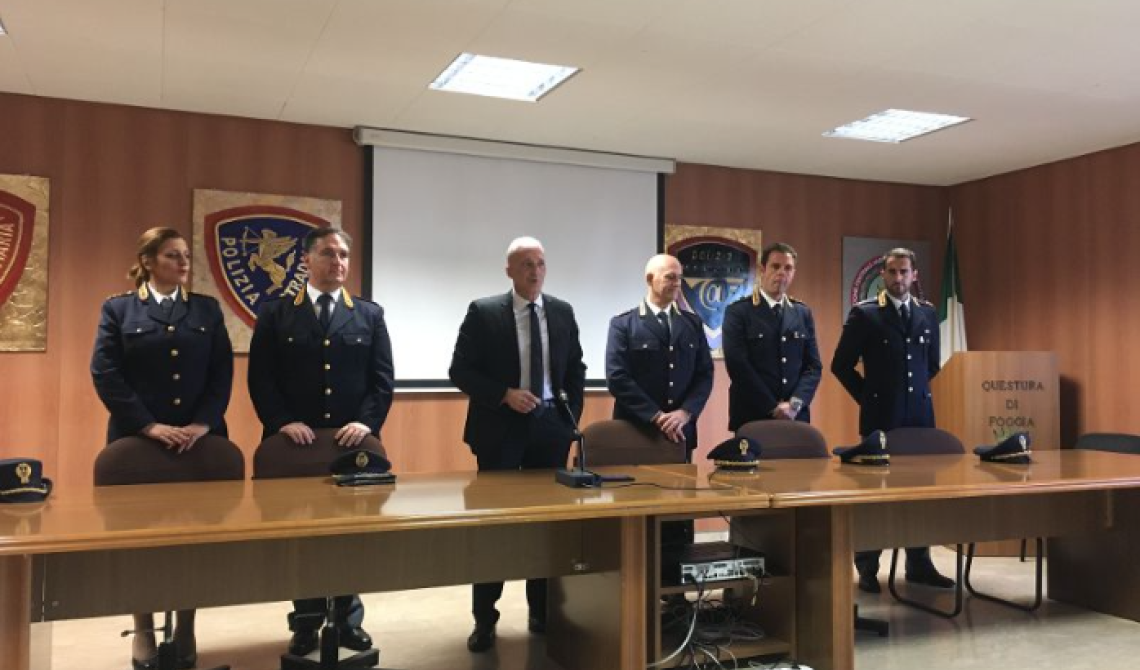 Questura di Foggia: ecco i nuovi dirigenti di Polizia 