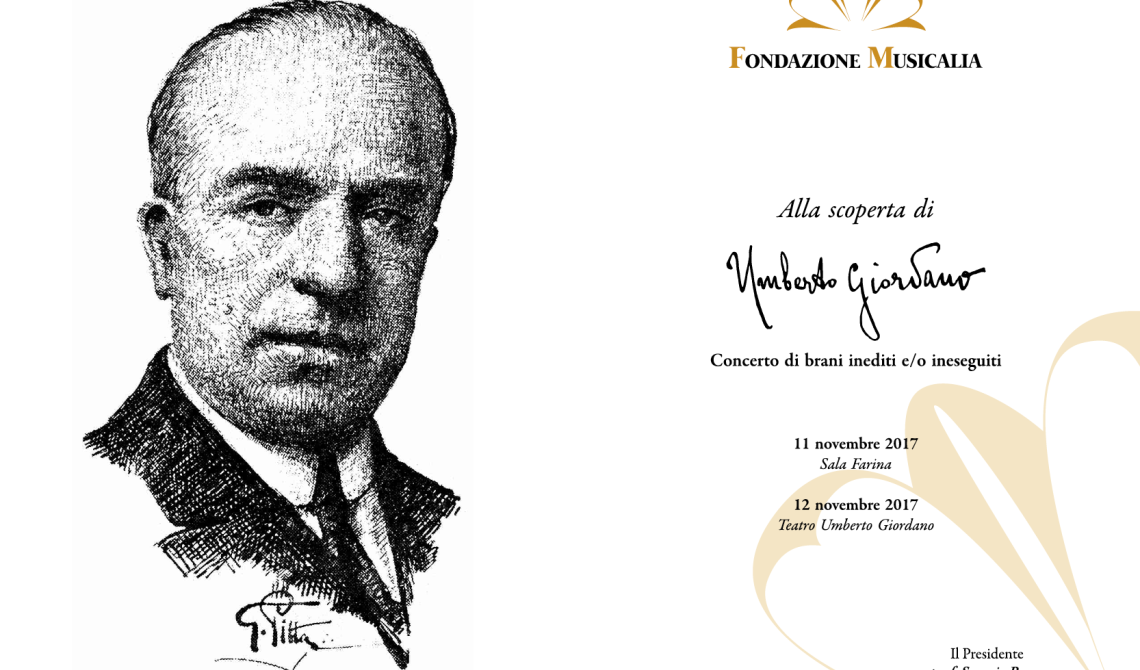 Una due giorni alla scoperta di Umberto Giordano