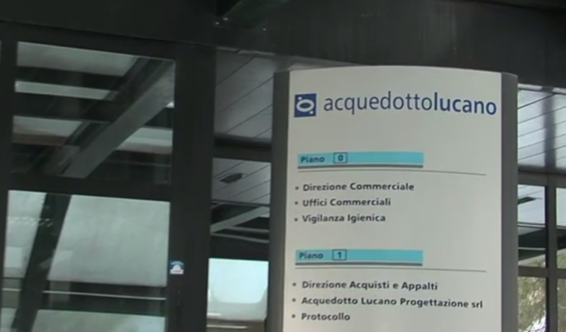 Acqua, riduzione dell'inquinamento e miglioramente della rete: Acquedotto lucano investe 110 milioni di euro