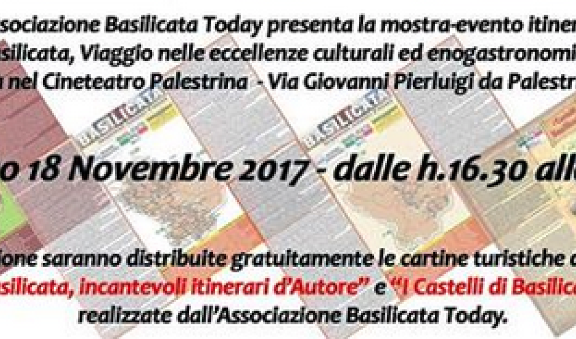 La mostra che promuove la Basilicata arriva a Milano