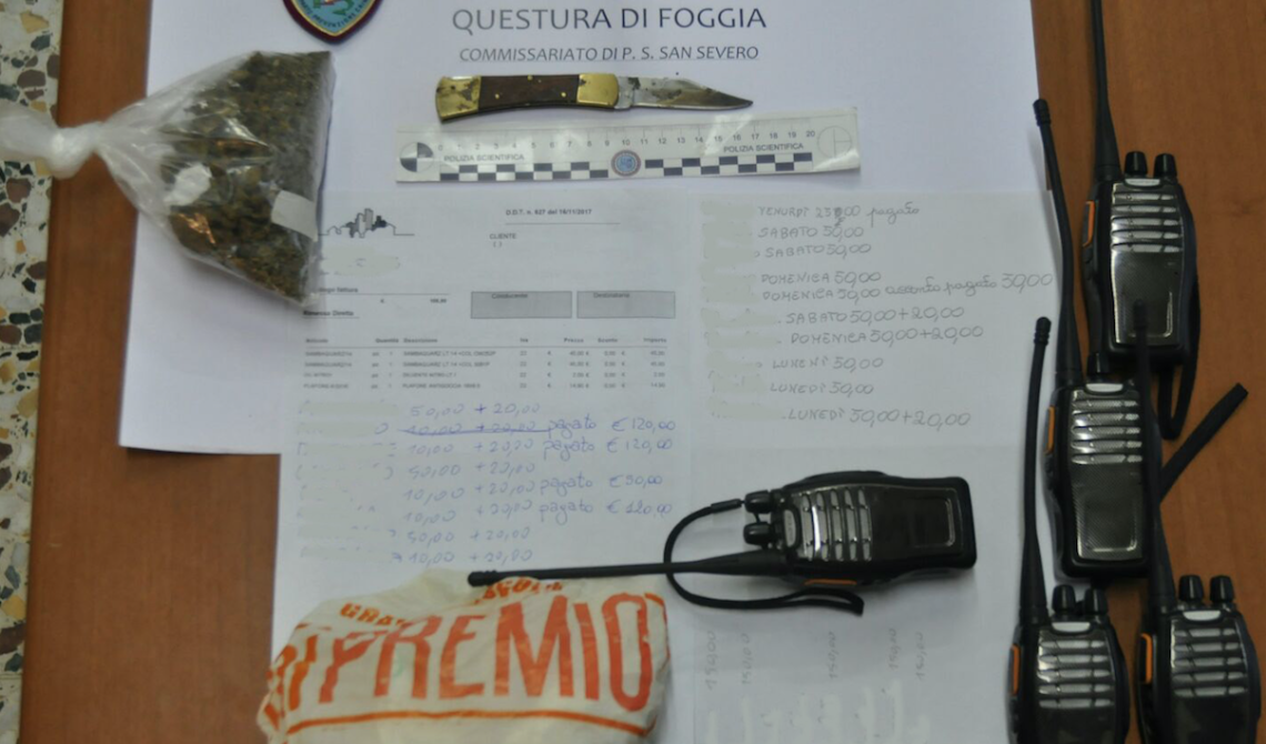 San Severo, controllo del territorio: la Polizia di Stato  arrestati due pluripregiudicati 