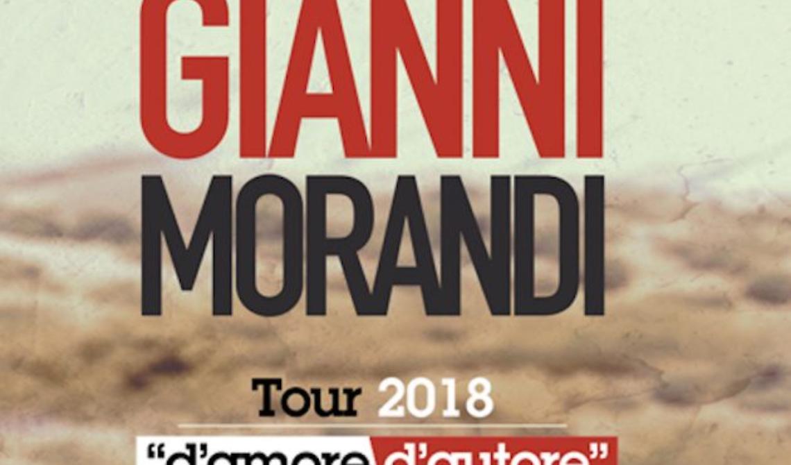 Gianni Morandi ospite al GrandApulia  con “D’Amore d’autore”