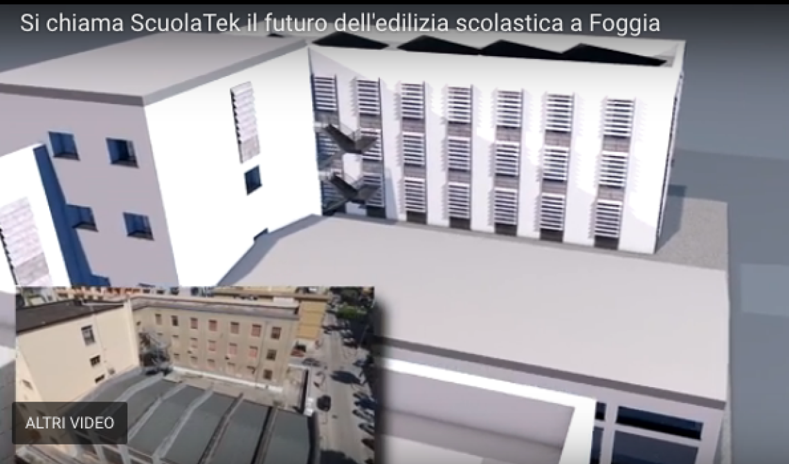 2,5 milioni alla "De Amicis", a Foggia parte la scuola del futuro