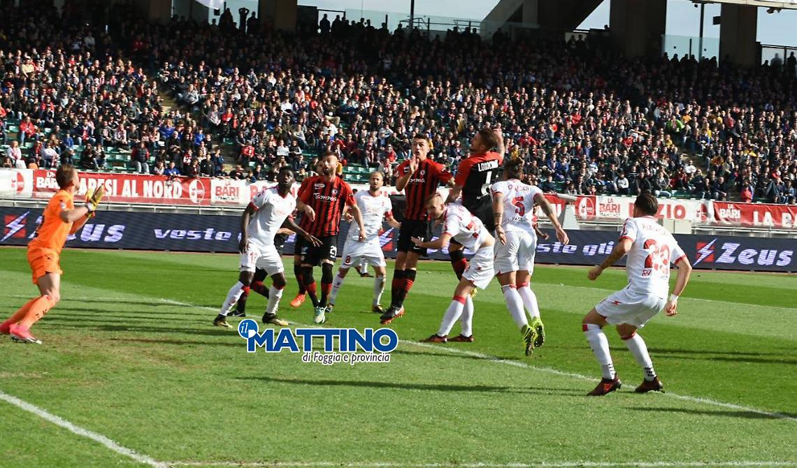 A Bari un grande Foggia, "tradito" da Galano