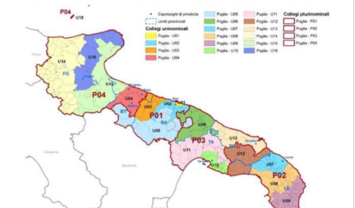 Collegi elettorali, il Gargano vota con la BAT: il pasticcio del Rosatellum