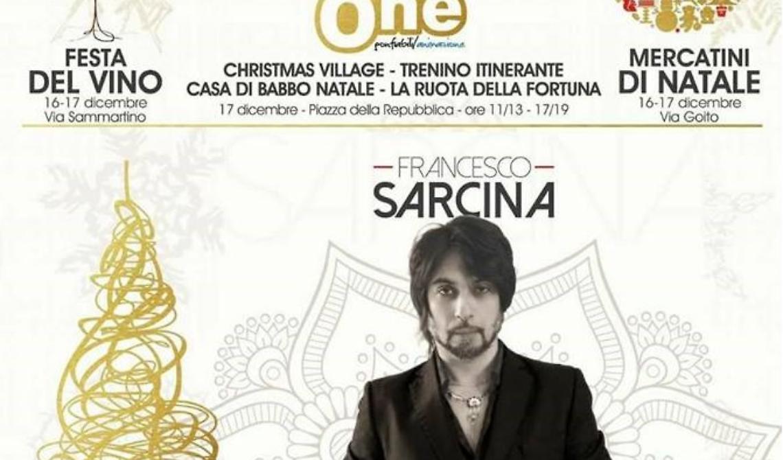 Stasera a Torremaggiore concerto di Francesco Sarcina
