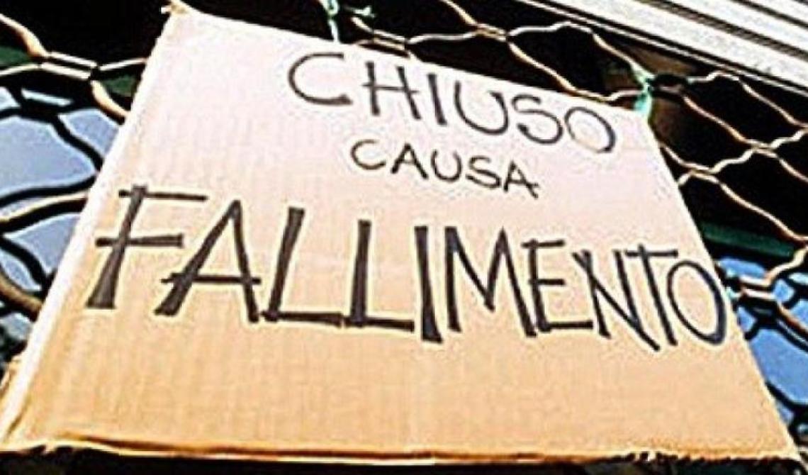 Nel Materano il 2017 si chiude con più fallimenti 