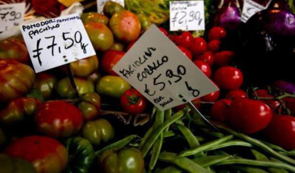 Effetti meteo sui prezzi di frutta e verdura, in Basilicata il segno più si fa sentire