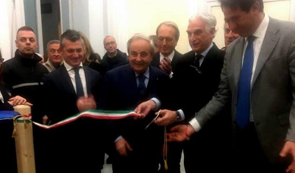 Mostra di José Ortega a Salerno, presente De Ruggieri