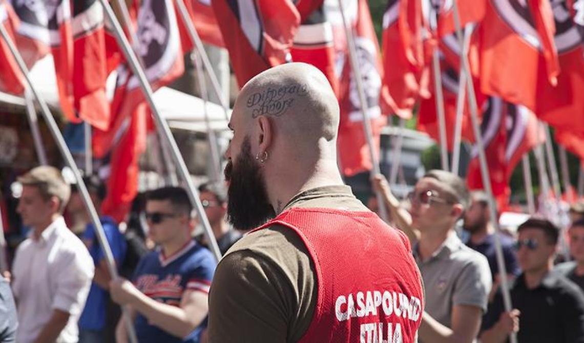 La Corte d'Appello vuole escludere CasaPound e l'Italia agli italiani 