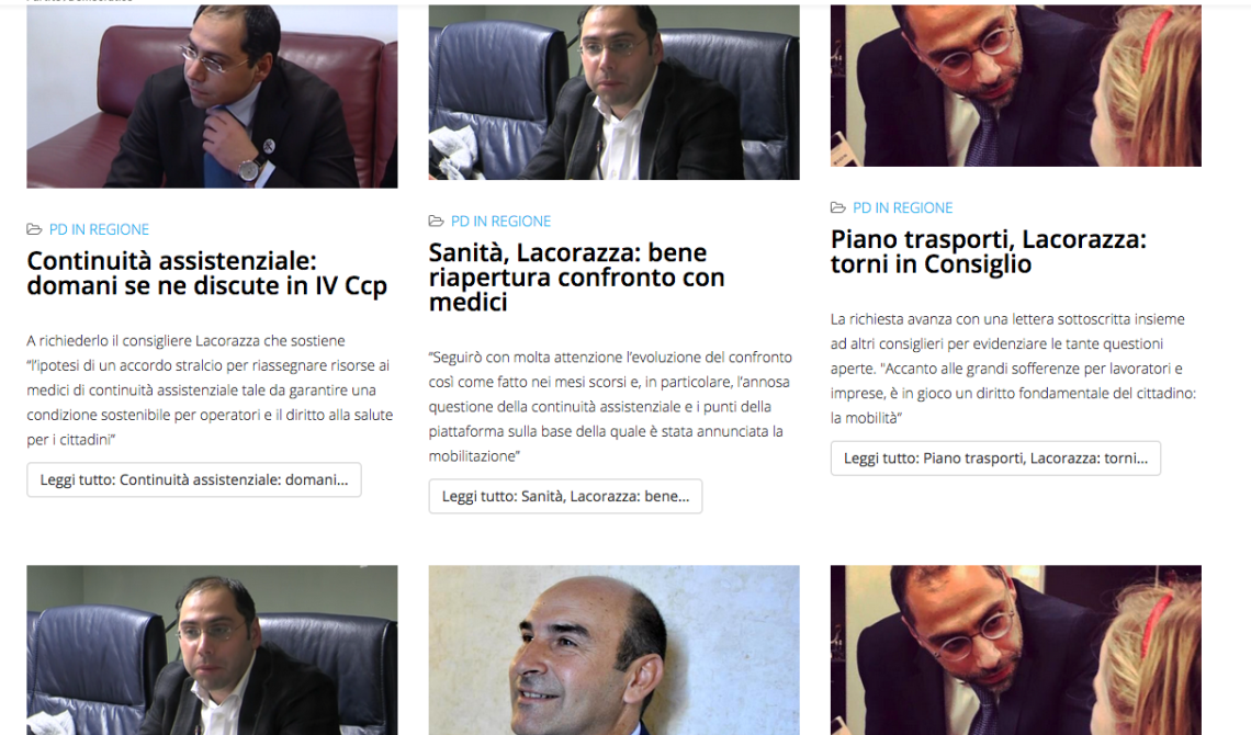 Il vero comunicatore del Pd è Piero Lacorazza