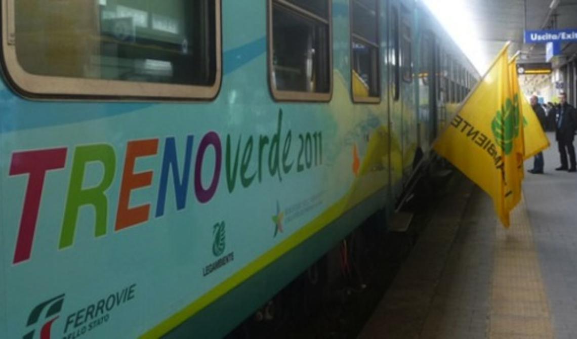 "Ecopneus per il clima", il Treno verde di Legambiente fa tappa a Potenza
