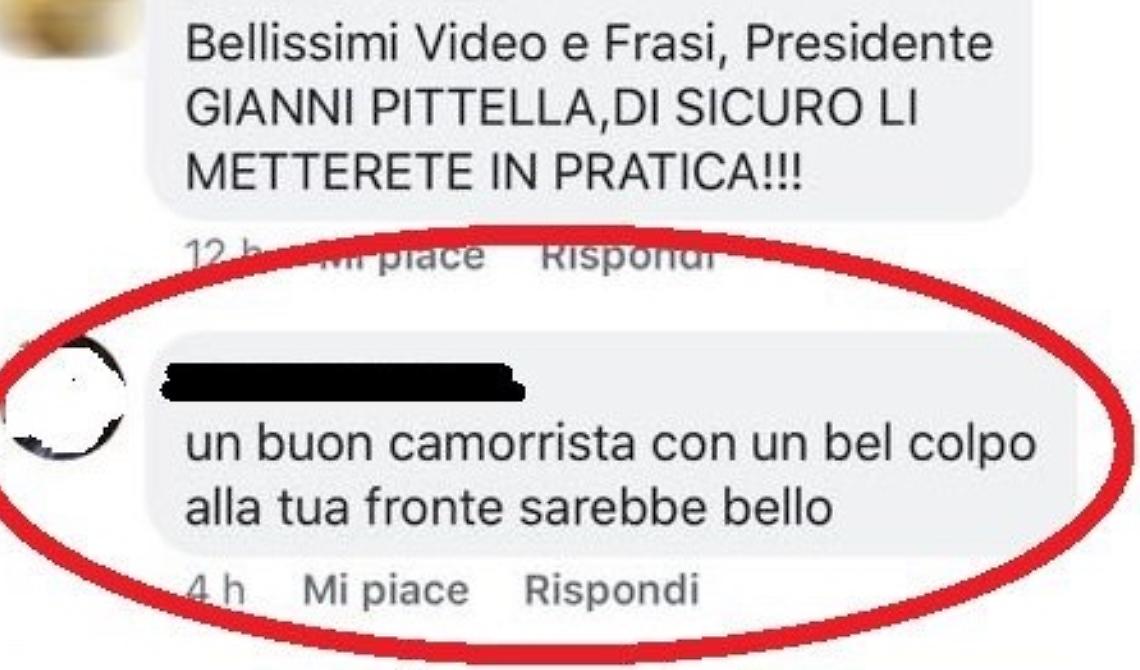 Elezioni, Gianni Pittella minacciato di morte su Facebook