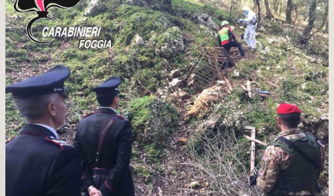 Vieste: nuovi resti umani in una grava 