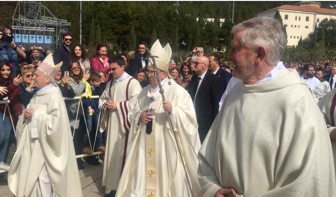 Papa Francesco incontra San Pio