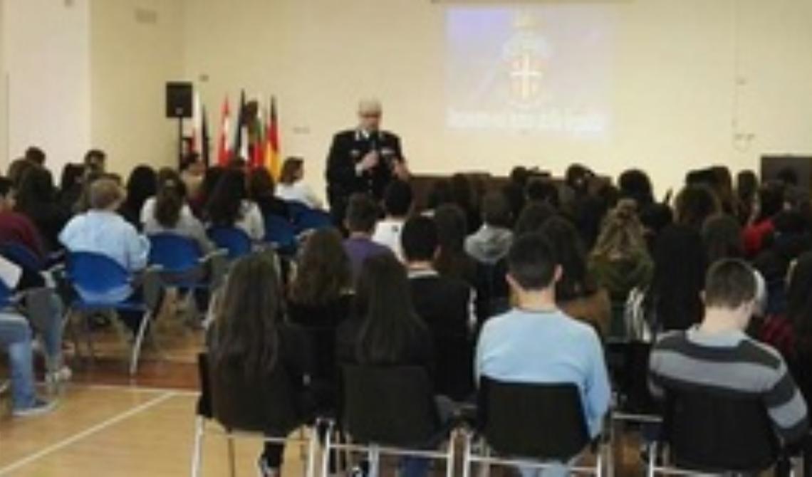 Potenza, i Carabinieri nelle scuole per la "cultura della legalità''