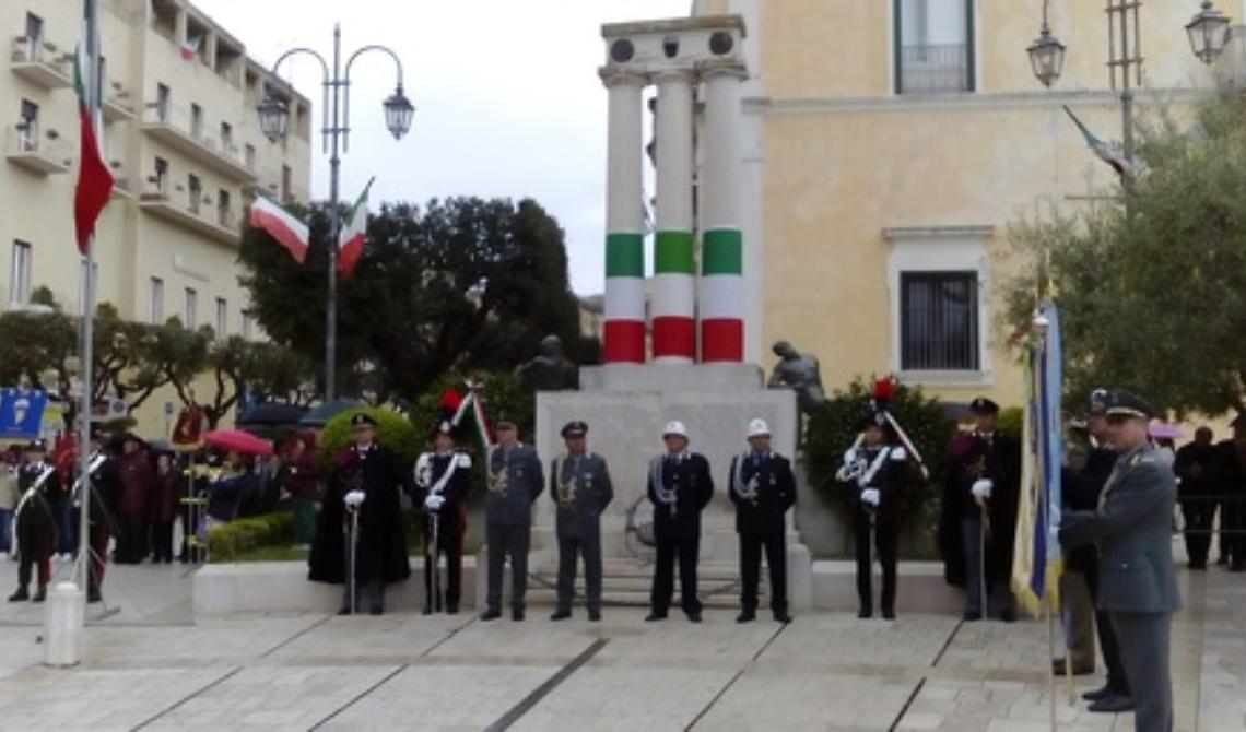 Cerimonia 25 aprile a Matera, appello all'unità e alla difesa di libertà e democrazia